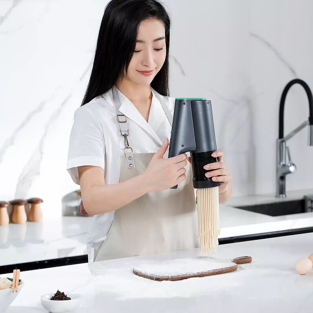 库比手持式无线自动省力智能面条机 库比面条机