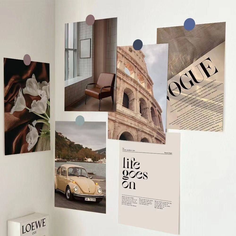 25张ins风简约幸运生活卡片明信片卧室宿舍氛围感装饰DIY墙贴,淘宝优惠券,粉丝福利购,淘宝优惠卷