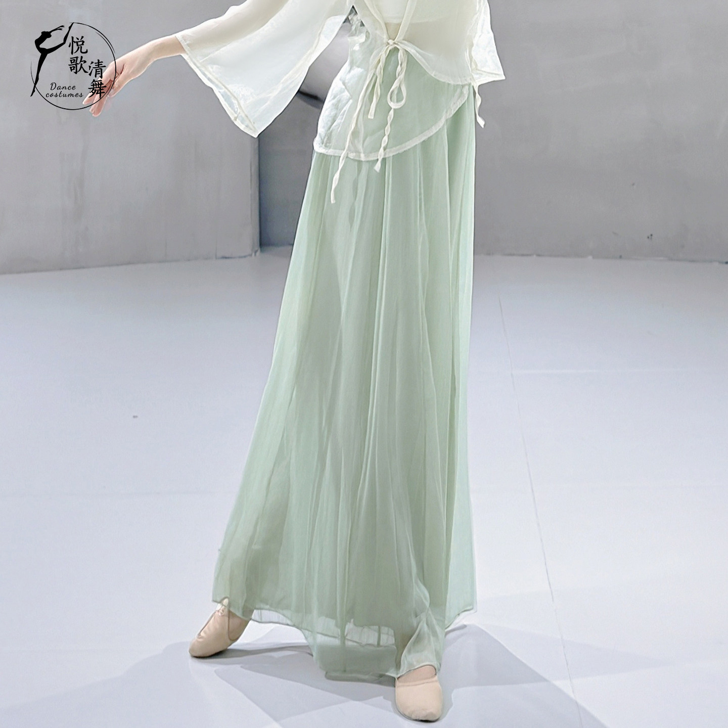 古典舞裤子飘逸演出服仙气中国舞阔腿裤成人裙裤好看的舞蹈练功服,淘宝优惠券,粉丝福利购,淘宝优惠卷