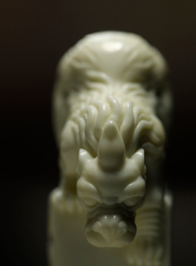 原创书房印章鹿角新中式