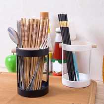 Durable Hollowed Quick Drain Knife Fork Tableware Storage Ra
