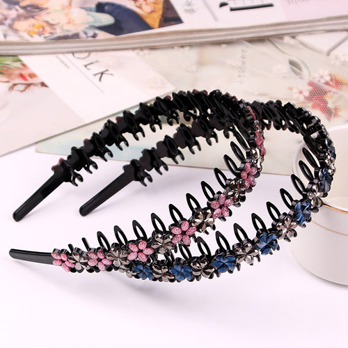 洗脸发箍女2025新款女款发卡日常外戴压发圈碎发神器头箍发夹头饰 - 图2