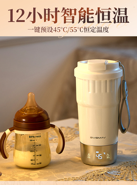 宝威玛便携旅行保温电热烧水杯