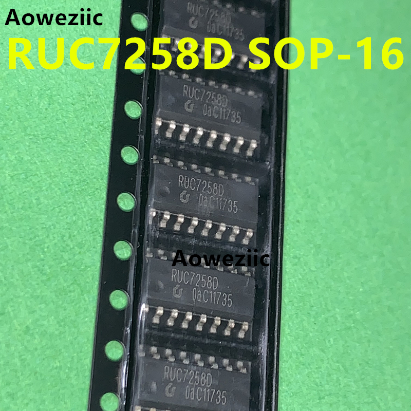 10个 RUC7258D SOP-16 贴片 RUC7258 行管芯片 LED显示屏IC芯片 - 图1