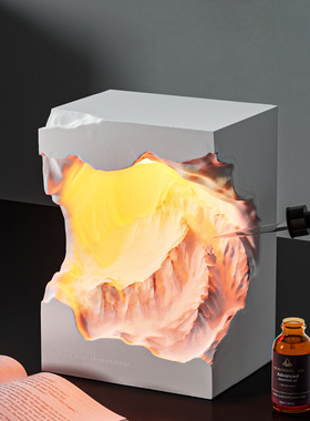 日照金山香薰氛围小夜灯卧室床头灯送男女生朋友乔迁新居节日礼物