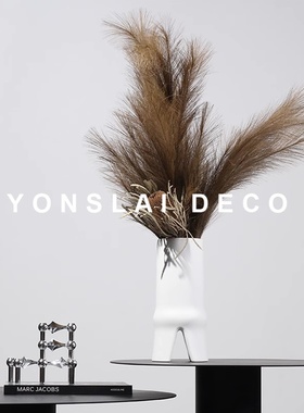 轻奢花瓶样板房间艺术风软装饰品