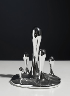 现代极简轻奢艺术摆设样板间售楼处软装饰品卧室书房桌面创意摆件