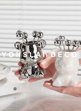 甜品家用收纳罐优诗莱不锈钢可爱