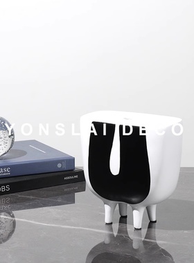 艺术风样板房间插花器桌面摆件