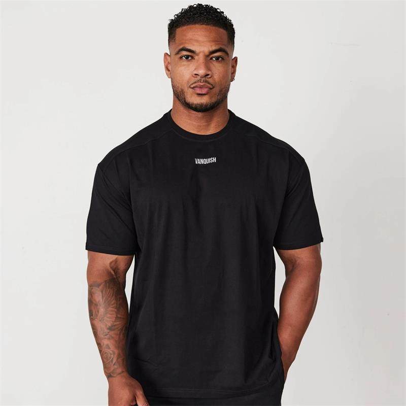 VANQUISH OVERSIZE VQ男士大码宽松运动T恤运动休闲透气圆领短袖,淘宝优惠券,粉丝福利购,淘宝优惠卷