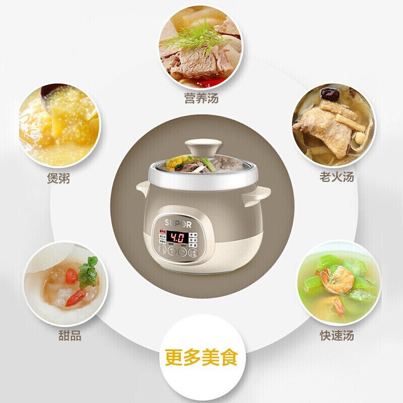 苏泊尔众辰博业电炖/煮粥锅/文火炉