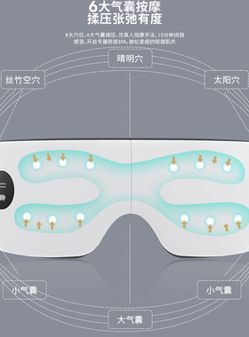 眼部按摩仪器石墨烯AI语音控制