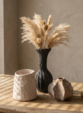 复古陶瓷花瓶客厅玄关装饰摆件