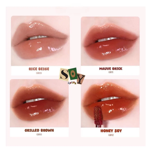 韩国blackrouge莹润炒年糕唇釉新款新色号滋润咖啡麻辣系列LV07 - 图2