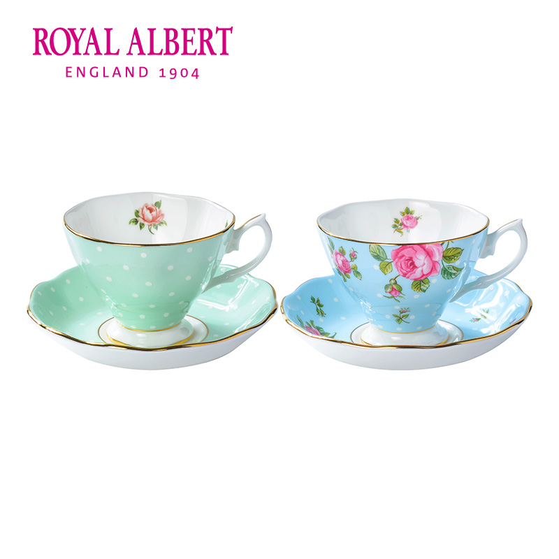 Royal Albert皇家阿尔伯特玫瑰满花骨瓷咖啡杯碟英式茶具欧式奢华 - 图1