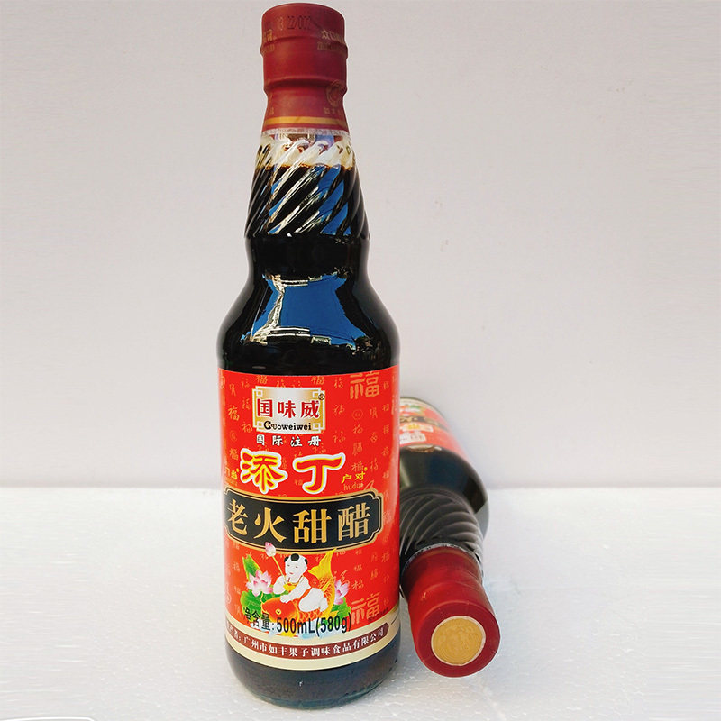 如丰国味威添丁老火甜醋500mL酿造米醋猪脚姜醋孕妇月子醋 - 图3