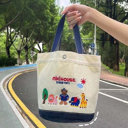 Шоппер, сумка с петлей на руку, льняная сумка, ланч-бокс, банка для хранения для выхода на улицу для матери и ребенка