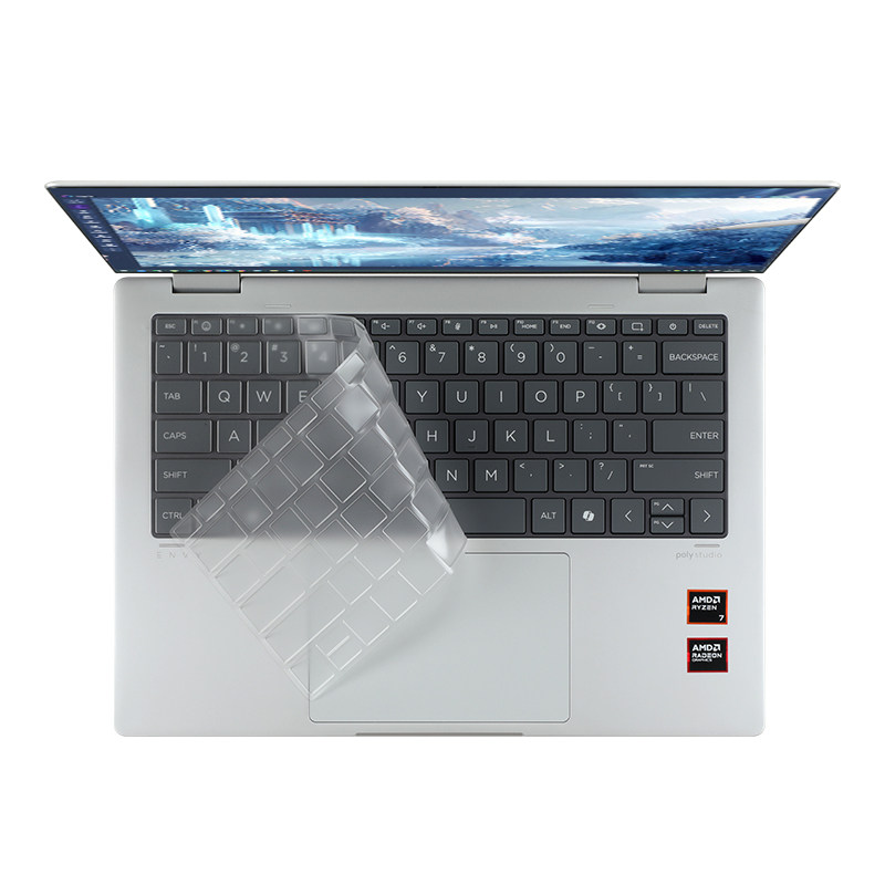 适用2024惠普ENVY x360 14键盘膜14-fc键盘保护膜14-fa按键防尘垫罩TPN-C173保护套16-ad翻转笔记本屏幕贴膜,淘宝优惠券,粉丝福利购,淘宝优惠卷