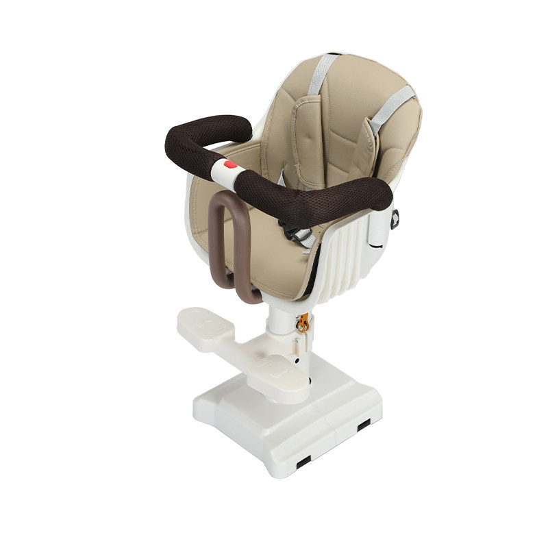 Electric car child seat front sliding plate