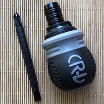 Day-style ratchet small fat Fat Chai screwdriver cross in line Mini telescopic screw driver labor-saving alloy steel dual-use batch head