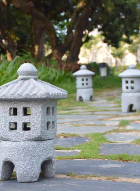 户外庭院别墅民宿日式风禅意摆件