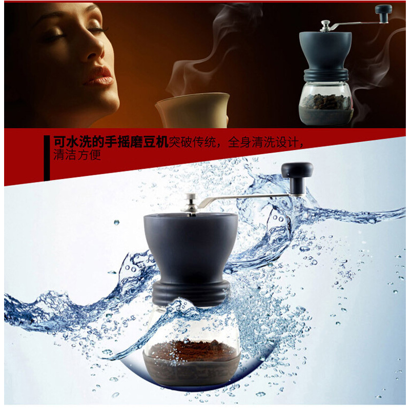 速发Hand mill coffee machine coffee grinder咖啡研磨机手磨咖-图2