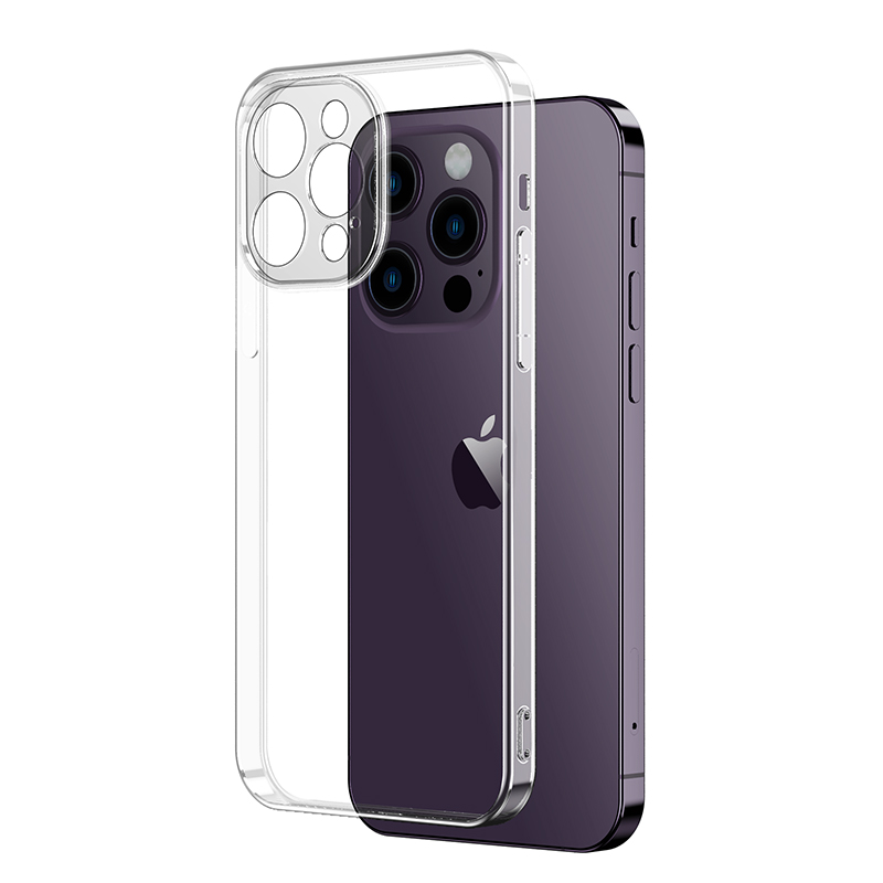 适用苹果14手机壳新款iPhone15透明14Pro气囊13promax防摔外壳12硅胶11保护套Plus镜头X全包ip男女xs软壳xr后