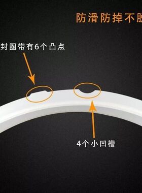 适用苏泊尔电高压锅配件密封圈CYSB50FC96-100压力橡胶硅胶圈皮圈