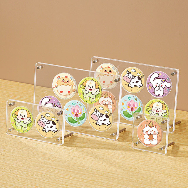 Acrylic barji display shelf storage box