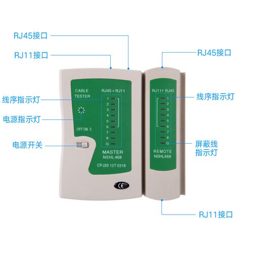 网线钳套装网络工具测线仪多功能超五类六类RJ45七类压线钳水晶头网线测试仪网络宽带线制作夹线钳打线刀套件 - 图2