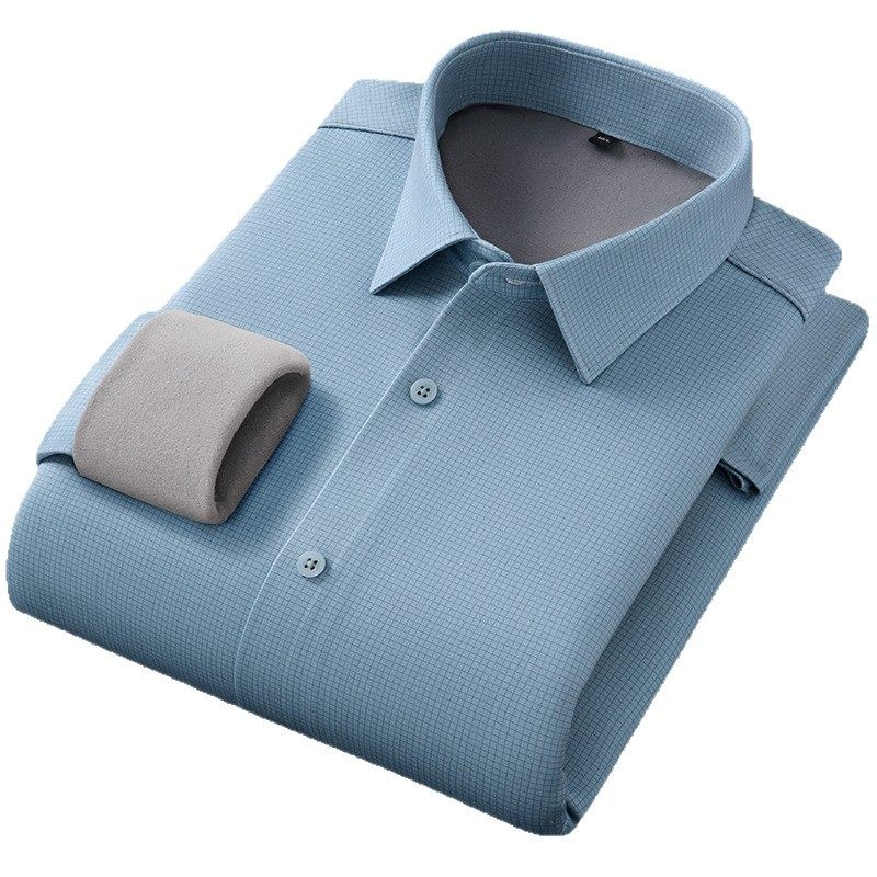 广东普宁衬衫棉羊毛衬衫男加绒加厚保暖衬衣加厚商务休闲羊毛衬衫,淘宝优惠券,粉丝福利购,淘宝优惠卷