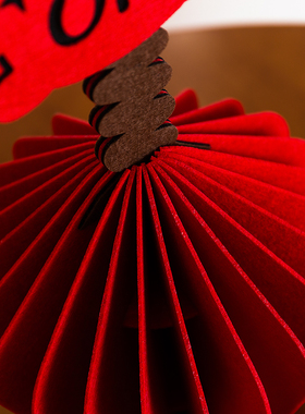 2026创意新年元旦装饰品摆件立体