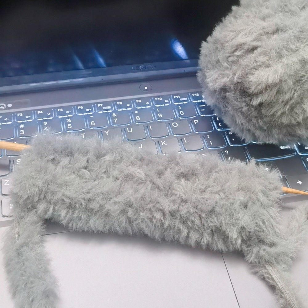 貂绒裘皮绒仿皮草线手工编织围巾diy材料包长毛线围脖送女男朋友,淘宝优惠券,粉丝福利购,淘宝优惠卷