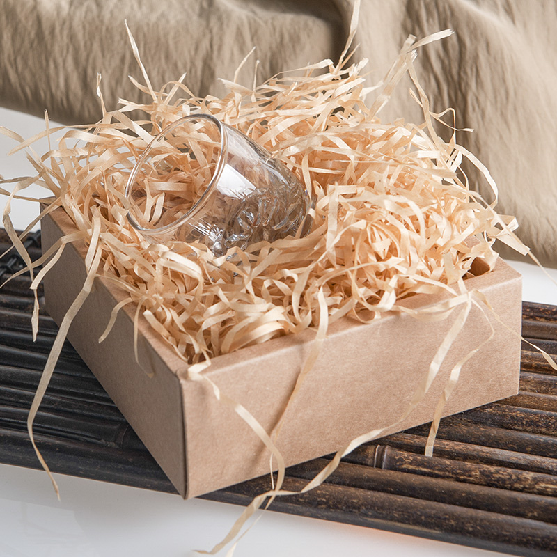 礼品包装盒纸盒拉菲草填充物多色天然时尚礼物喜糖盒内填充物 - 图1