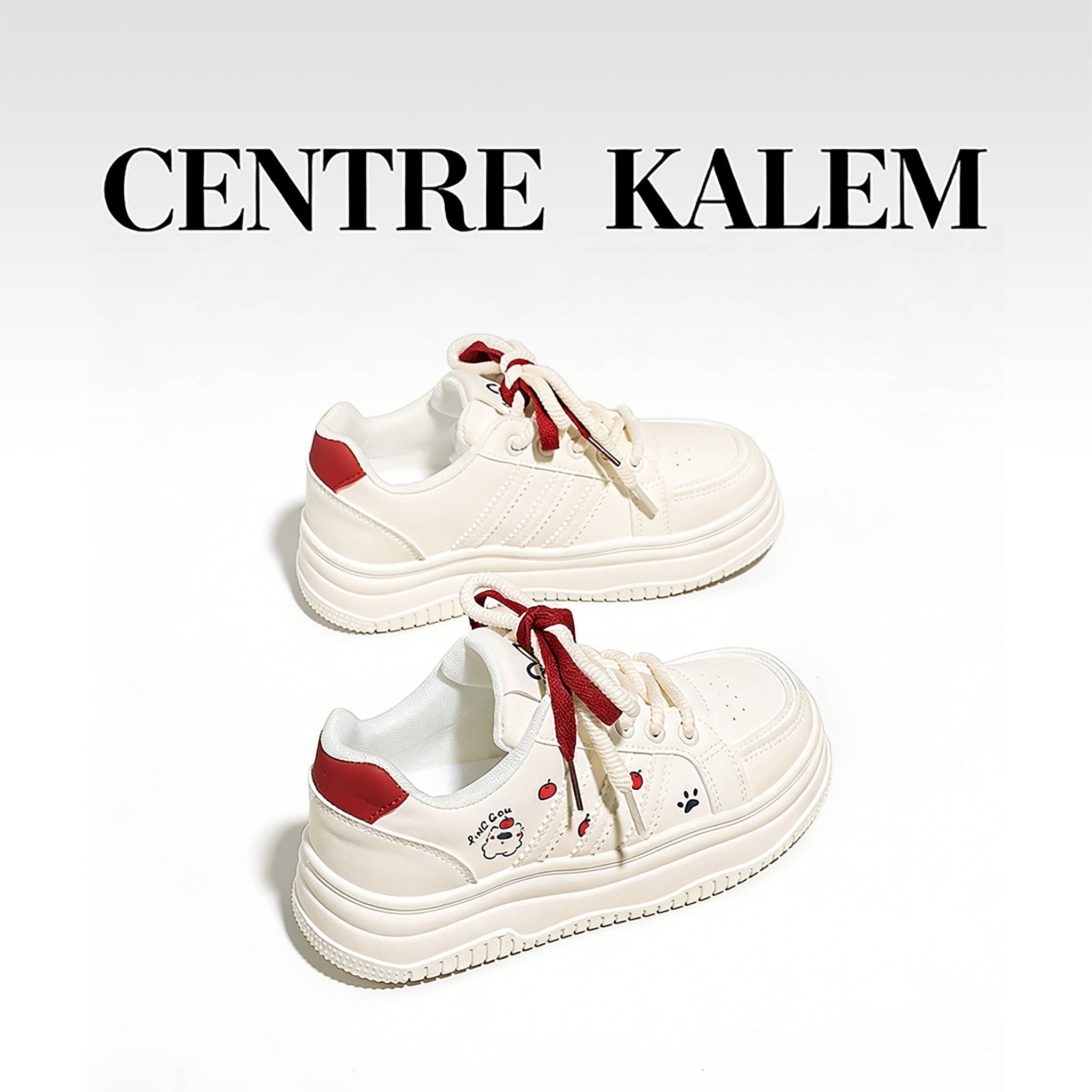 【CENTREKALEM专柜】休闲可爱橡胶爱心2026年春季轻便时尚布内里,淘宝优惠券,粉丝福利购,淘宝优惠卷