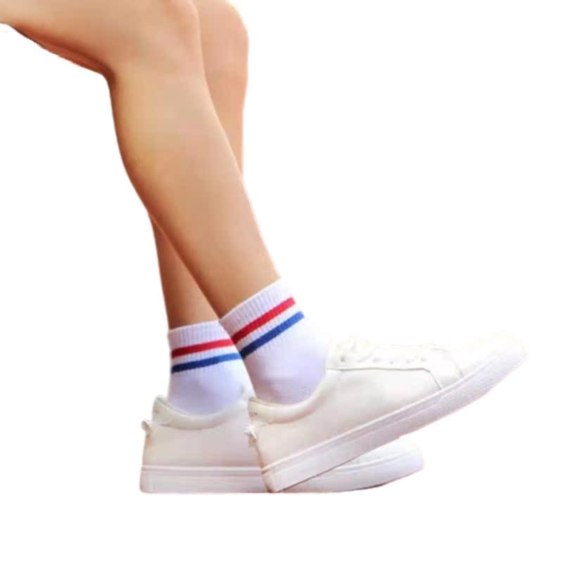 休闲棉底中筒运动夏季半男女袜子 希贝莎短袜/打底袜/丝袜/美腿袜