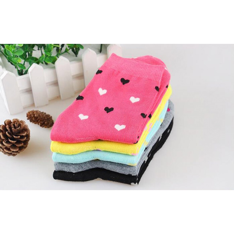 5双装夏季休闲涤棉日系韩系中筒袜 希贝莎短袜/打底袜/丝袜/美腿袜