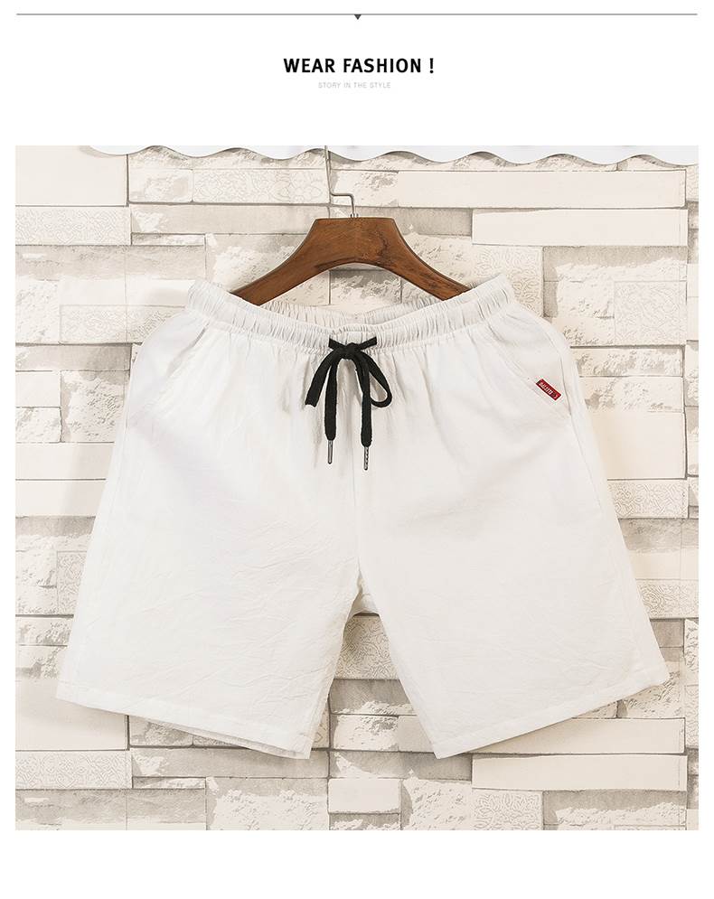 Men s Sport Cotton shorts casual short pants for Male 男短裤 - 图3