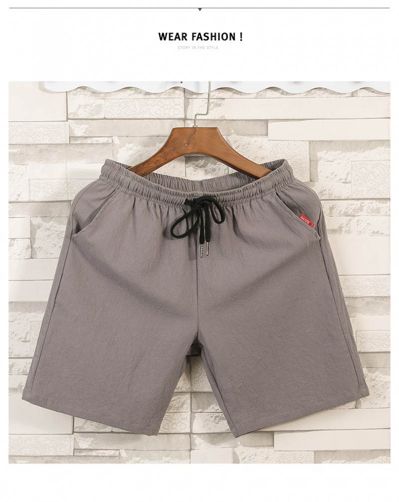 Men s Sport Cotton shorts casual short pants for Male 男短裤 - 图1