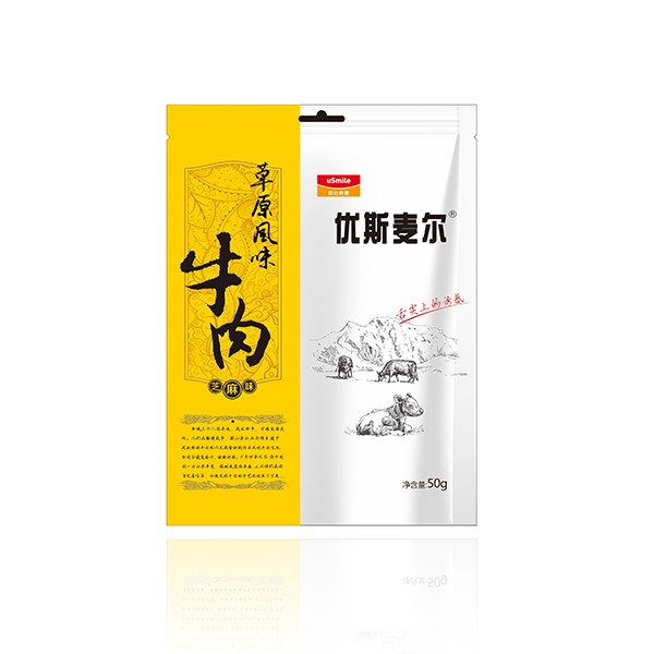 优斯麦尔草原风味牛肉干 50g/袋*5袋 中国石油 昆仑好客 新疆 - 图2