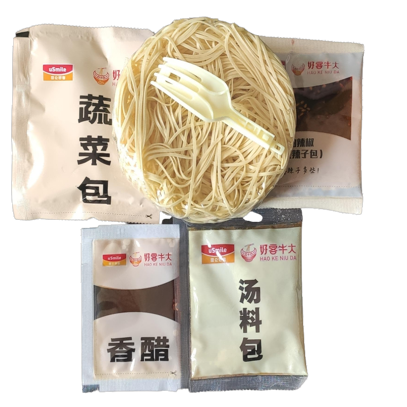 好客牛大 兰州牛肉面冲泡清汤原味 111G*12 中国石油昆仑好客甘肃 - 图0