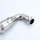 Double compression type pipe fittings reducing diameter 90 degree elbow