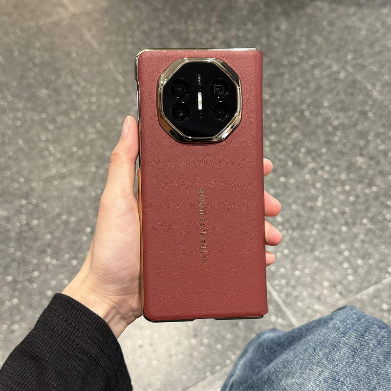 一体智能翻盖式适用华为matex5秒变XT非凡大师手机壳新款电镀x5典藏版折叠屏保护套x3皮套高档创意个性男外壳