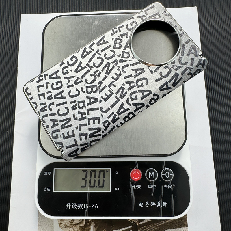 一体中轴附吸适用华为matex5手机壳新款电镀x6典藏版折叠屏保护套涂鸦潮牌英文B家x7高档创意个性男后盖外壳