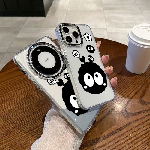 时尚煤球适用于华为Y92019手机壳华为Y7Pro2019日韩透明壳华为Y9Prime2019卡通可爱少女保护套硅胶男 - 图1