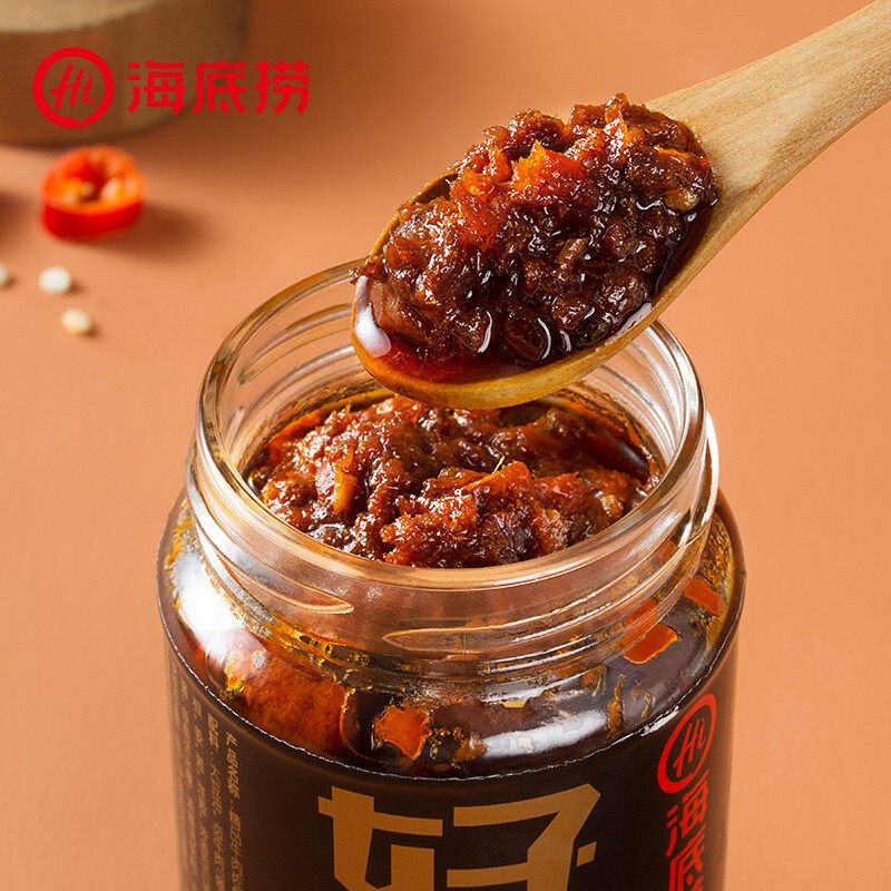 海底捞拌饭酱香辣精品牛肉下饭酱200g瓶装拌饭神器下饭酱辣椒酱,淘宝优惠券,粉丝福利购,淘宝优惠卷
