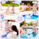 Winter hot spring children's mermaid swimsuit style
