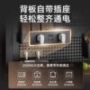Tea cabinet storage rack beside the refrigerator sideboard home living room storage rack floor-to-ceiling wall-mounted dining table rack with holes