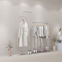 Elegant Dont To Clothing Store Exclusive Show Shelf Landing Middle Island Wall Hanging Clothes Display Show Shelf