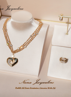 NanaJacqueline爱心耳环